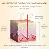 AICHUN BEAUTY 24K Gold Caviar Peel off Mask Mask Face Rejuvenation Moisturizing 120ml