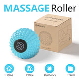 MURLIEN Massage Roller Ball, Deep Tissue Massager for Myofascial Release, Mobility Ball for Exercise and Workout Recovery, Alleviating Neck, Back, Legs, Foot or Muscle Tension - Blue, 12.5cm / 4.92in