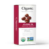 Cliganic USDA Organic Jojoba Oil 16oz with Pump, 100% Pure | Bulk, Moisturizing Oil for Face, Hair, Skin & Nails | Natural Cold Pressed Hexane Free