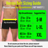 BLITZU Single Double Bilateral Inguinal Hernia Belt Truss for Sports, Incisional, Femoral, Umbilical Support Brace for Men Women. Pain Relief Surgery Recovery with 2 Removable Compression Pads S-M