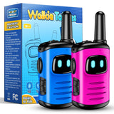 Toys for 3-8 Year Old Girls: comedyfun Mini Robots Walkies Talkies 2 Pack Halloween Christmas Birthday Gifts for 3 4 5 6-8 Year Old Girls Boys Camping Hiking Toys for 6 7 8-10 Year Old Girl Boy Kid