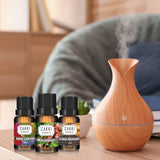 Autumn Essential Oils for Diffusers for Home, CAKKI Fragrance Oils Set, 6 Fall Scents, Natural Aromatherapy Oils, for Candles Making, for Soaps Making, for Humidifiers, 6x10 ml