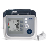 A&D Medical Premium Multi-User Blood Pressure Monitor, Wide Range Blood Pressure Cuff (22 - 42 cm / 8.6 - 16.5”) Home BP Monitor with AC Adapter