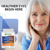 Vision Defender BP Eye Supplement: Bilberry and Pine Bark Extracts for Eye Pressure and Eye Health Support (60 Vegan Capsules)