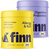 Finn Comfy Pup Bundle | Allergy & Itch + Digestive Probiotics