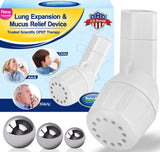 Lung Exerciser Device, Breathing Exercise Device for Lungs, Valve Mucus Removal Device, Mucus Clearance and Lung Expansion Device