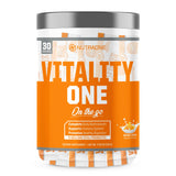 NutraOne VitalityOne On The Go Complete Multivitamin, Probiotic and Enzyme Blend Orange Cream – 30 Servings