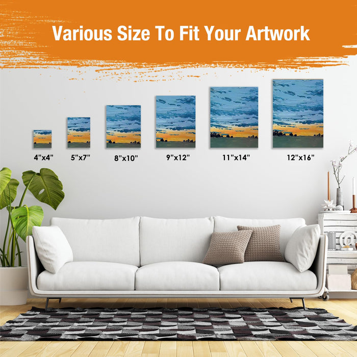 DPDIAN Canvas Boards for Painting 36Pack, 4 inch x 4 inch Super Value Pack, Artist Canvas Panels for Oil & Acrylic Painting
