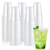 Lilymicky [260 Pack] 16 oz Plastic Cups, Cold Drinking Cups, Clear Disposable Plastic Cups for Parties, Picnic, BBQ, Travel, & Events