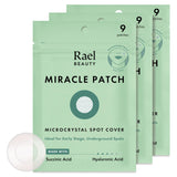 Rael Pimple Patches, Miracle Microcrystal Spot Cover - Hydrocolloid Acne Patches for Early Stage, with Tea Tree Oil, for All Skin Types, Vegan, Cruelty Free (27 Count)