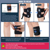 Fit Geno Sciatica Pain Relief Brace Devices: Upgraded Re-Active Plus Sciatica Pain Relief Brace w/Dual Pressure Pads for Maximum Lower Back Pain Relief