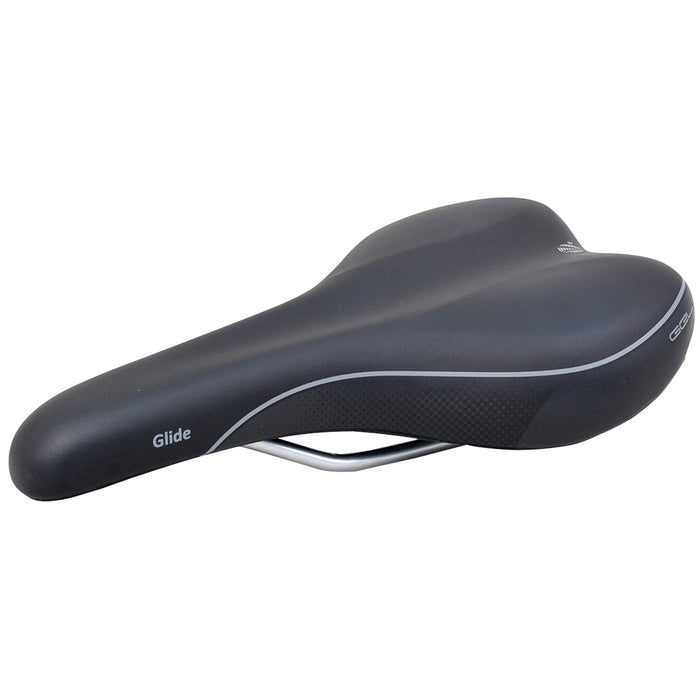 Velo VL-4254 VL-4254 Bicycle Saddle for Boam City/Cross Bikes 116877 Black Small