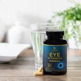 Eye Vitamins & Mineral Supplement, Contains Lutein, Zeaxanthin, Bilberry & Zinc, Supports Eye Strain, Vision Health & Dryness for Adults with Vitamin C & E, Non-GMO, Vegan - 120 Capsules