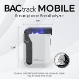 BACtrack Mobile Smartphone Breathalyzer | Professional-Grade Accuracy | Wireless Smartphone Connectivity | Compatible w/ Apple iPhone, Google & Samsung Android Devices | Apple HealthKit Integration