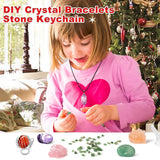 Crystal Advent Calendar 2024 Adult Kids-24 Days Rocks,Gemstones,Geode,DIY Bracelet,Crystal Necklace,Stone Learning Collection Advent Countdown Calendar,Christmas Gift for Girls Boys