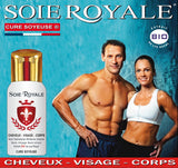 Soie Royale Hair Care Face Body 300 ml Organic Extract of Royal Lily Silk Proteins Vitamins E-F Nourishes Moisturises Detangles with Intensive Shine without Alcohol