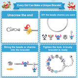 Myouth Advent Calendar 2024 Christmas 24 Days Countdown Calendar with 2 Diy Bracelet and Unique Cute Cartoon Charm Christmas Holiday Ornament Gift