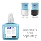 PURELL Brand CLEAN RELEASE Technology (CRT) HEALTHY SOAP Naturally Clean Foam, Fragrance Free, 1200 mL Refill for PURELL ES6 Automatic Soap Dispenser (Pack of 2) - 6470-02-Manufactured by GOJO, Inc.