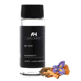 Hotel Scents My Way 120mL Essential Oil Scent Diffusers - Antal Hayat - Home Luxury Scents - Lemon, Comforting Sandalwood, Warm Cedarwood & Pretty Iris - Diffuser Oil Blends for Aromatherapy