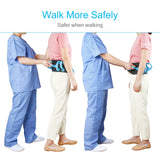 REAQER Gait Belt Transfer Belts for Lifting Seniors Walking and Standing Assist Aid for Bariatric, Elderly, Handicap, Occupational & Physical TherapyCaregiver Nurse Therapist