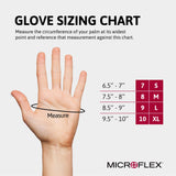 MICROFLEX 10-754 Daily Defense Disposable Latex Gloves for Cleaning, Food Prep, First Aid - XL, Natural (Box of 100)