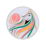 2 Year Sobriety Coin | A Sober Woman Triplate AA Chip | Glow in The Dark Anniversary Token Recovery Gift for Women