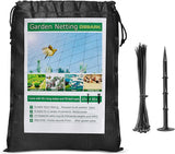 Bird Netting 50’ x 50’ Garden Netting 1" Mesh Bird Net for Chicken Coop, Heavy Duty Poultry Netting Nylon Netting for Garden, Aviary, Pests, Deer Fence Chicken Netting Fruit Tree Netting