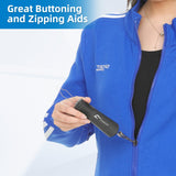 Button Hook and Zipper Pull One Hand Buttons aids Button Assist Device