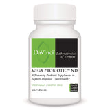 DAVINCI Labs Mega Probiotic ND - Non-Dairy Probiotic Supplement to Support Gut Health, Digestive Health and Neurological Health* - with Nondairy Probiotic Complex - Gluten-Free - 120 Vegetarian Caps