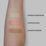 Lune+Aster SuperStar Highlighter - Universally flattering silk-textured champagne highlighter increases skin's luminosity