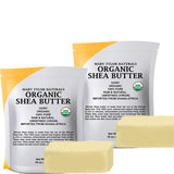 Mary Tylor Naturals Organic Shea butter 2 lb — USDA Certified Raw, Unrefined, Ivory From Ghana Africa — Great for Hair, Skin and DIY projects