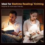 Book Lights For Reading At Night In Bed, Portable Light for Camping Travel Home, Neck Book Lamp Bible Study Tools Knitting Crochet Cross Stitch Sewing Supplies Christmas Birthday Gifts for Readers