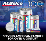 ACDelco 100-Count AA Batteries, Maximum Power Super Alkaline Battery, 10-Year Shelf Life, Reclosable Packaging