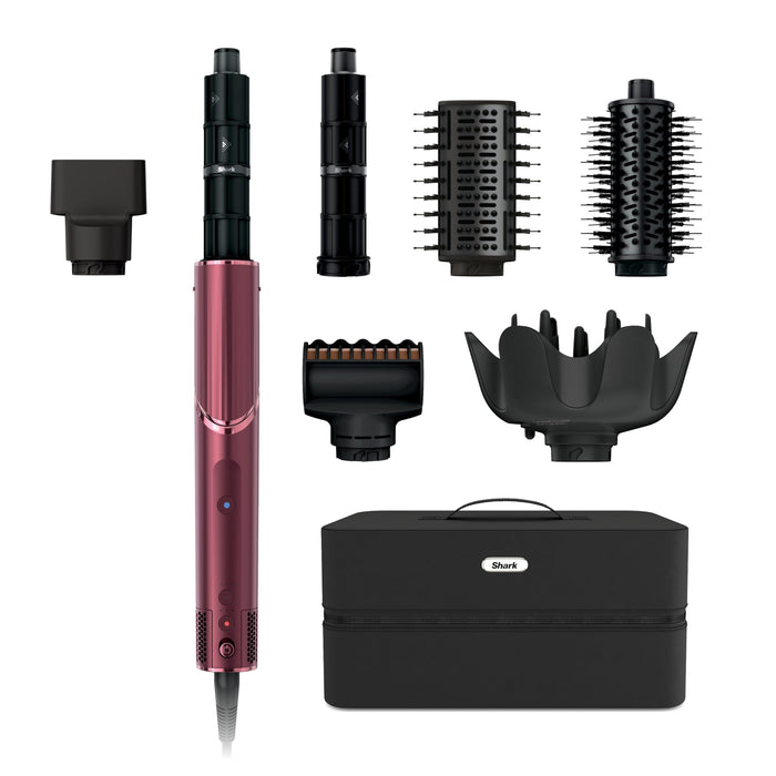Shark FlexStyle, Air Multi-Styler & Drying System, Black Cherry, HD457CR