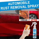 Ouhoe Iron Powder Remover - Car Rust Removal Spray, Rustout Instant Remover Spray, Multifunctional Rust Removal Spray for Rust from Tools, Metals, Car Parts, Maintenance Cleaning Derusting Spray (1pc)