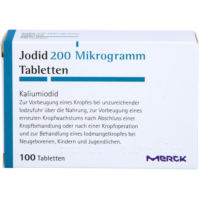 Jodid 200 - Iodine Supplement (100 Tablets)