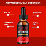 Sugar Defender Drops - Official Formula - Sugar Defender Liquid Supplement Drops Advanced Strength, Sugar Defender 24 Liquid Drops, SugarDefender with Chromium Support, New 2024 Formula (5 Bottles)