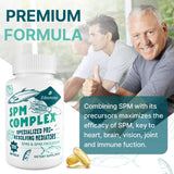 Zdoroviye Specialized Pro-Resolving Mediators and SPMs Precursors Complex, SPM Supplement for Balanced Immune Response, Brain, Tissue & Cellular - 120 Softgels