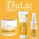 Dulàc - Arnica Gel for Bruising and Swelling, 98% Natural Formula, Muscle and Joint Relief, Cool Effect, Non-Greasy, Dermatologically Tested, Made in Italy, 3.38 Fl Oz