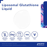 Pure Encapsulations Liposomal Glutathione Liquid | Enhanced Absorption Liposomal Glutathione to Support Antioxidant Defense, Detoxification and Cellular Function | 1.7 fl. oz.