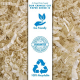 MagicWater Supply - 1 LB - Light Ivory - Crinkle Cut Paper Shred Filler great for Gift Wrapping, Basket Filling, Birthdays, Weddings, Anniversaries, Valentines Day, and other occasions