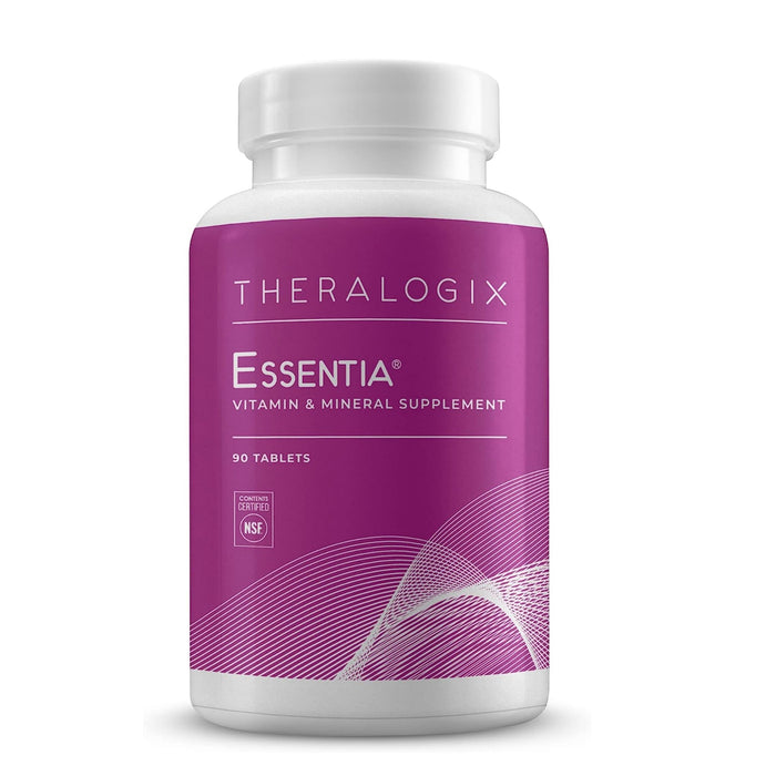 Theralogix Essentia Multivitamin for Women - 90-Day Supply - Women's Daily Multivitamin - Supports Immune Health & Bone Health - Includes Vitamin C, Vitamin D, Zinc & More - NSF Certified - 90 Tablets