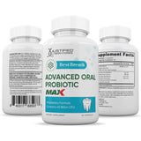 Justified Laboratories (3 Pack) Best Breath Max 40 Billion CFU Probiotic Oral Support 180 Capsules