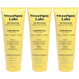 SweetSpot Labs pH Balanced Wash, Gentle Vanilla Blossom Scent, with Shea Butter and Aloe Vera, Sulfate Free, 8 oz (Pack of 3)