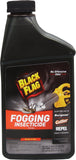 Black Flag 190107 Electric Insect Fogger for Killing and Repelling Mosquitoes, Flies, and Flying Insects Outdoors, Yellow & Black & 190255 32Oz Insect Fogger Fuel, 32 Ounce