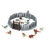 Mattel Jurassic World Holiday Advent Calendar with 24 Day Countdown, Daily Surprise, Mini Toy Dinosaurs, Human Figures and Gates