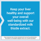 Life Extension Milk Thistle, silymarin, silibinins, isosilybin A & B, delivers full-spectrum milk thistle benefits for liver health, non-GMO, gluten-free, vegetarian, 60 capsules