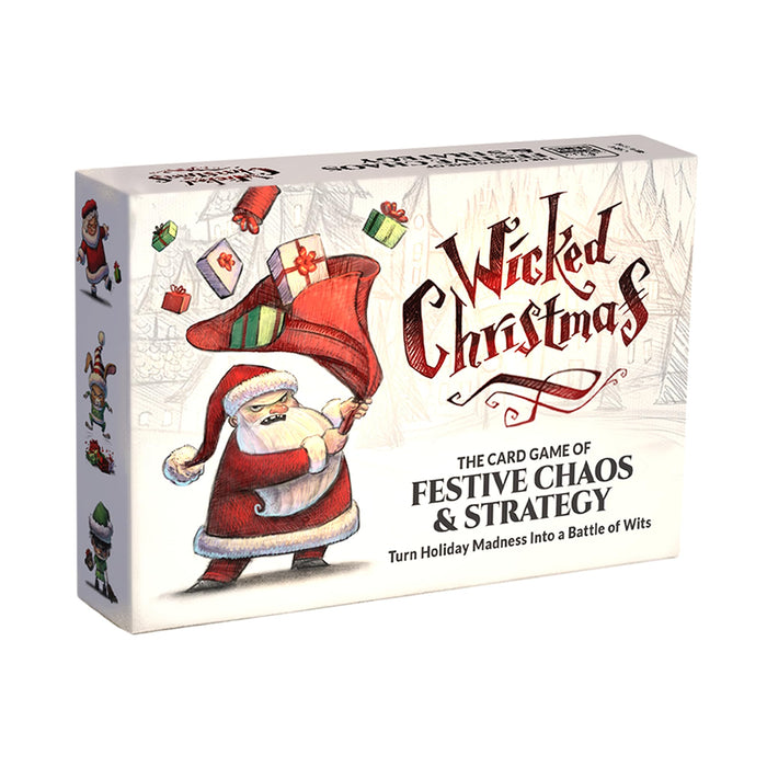 Wicked Christmas – Hilarious Christmas Card Game for Families & Friends | Ages 7+, 3–6 Players, Great Secret Santa Gift & Stocking Stuffer