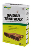 RESCUE! Spider Trap MAX - Large Indoor Sticky Spider Trap - Catches Brown Recluse, Hobo Spiders, Black Widows & Wolf Spiders - (2 Traps)