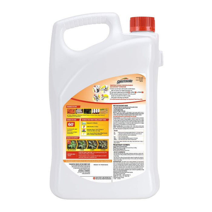 Spectracide 1.3 Gallon Weed & Grass Killer Refill and 1 Gallon Weed Stop for Lawns Plus Crabgrass Killer